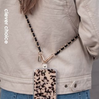 Crong Phone Crossbody - Smycz zawieszka do telefonu (Black Twist)