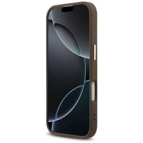Guess 4G Big 4G Classic Logo - Etui iPhone 17 (brązowy / złoty)