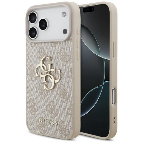 Guess 4G Big Logo - Etui iPhone 17 Pro Max (różowy)