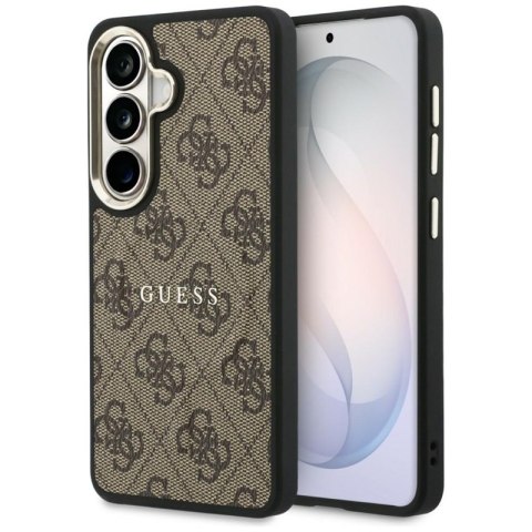 Guess 4G Embossed Ring MagSafe - Etui Samsung Galaxy S26 (brązowy)