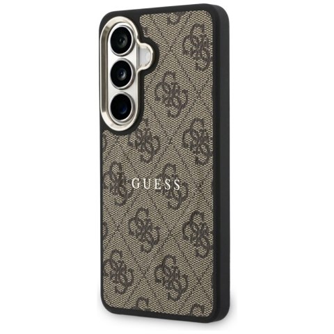 Guess 4G Embossed Ring MagSafe - Etui Samsung Galaxy S26 (brązowy)