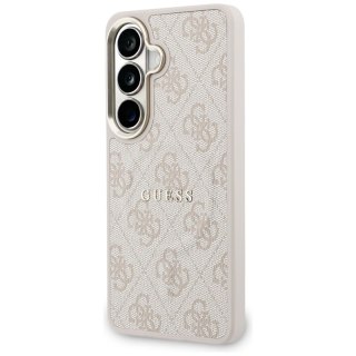 Guess 4G Embossed Ring MagSafe - Etui Samsung Galaxy S26 (różowy)