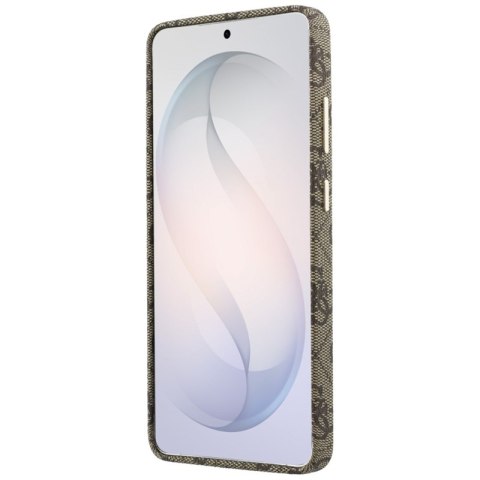 Guess 4G Script MagSafe - Etui Samsung Galaxy S26 Ultra (brązowy)