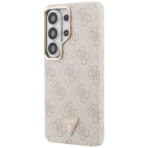 Guess 4G Triangle Logo MagSafe - Etui Samsung Galaxy S26 Ultra (różowy)