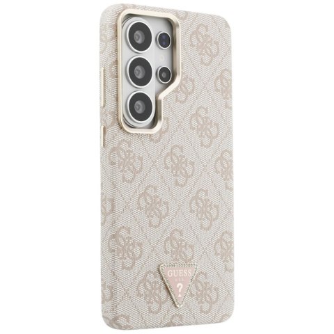Guess 4G Triangle Logo MagSafe - Etui Samsung Galaxy S26 Ultra (różowy)