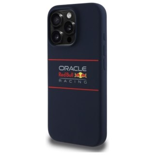 Red Bull Silicone Horizontal Logo MagSafe - Etui iPhone 16 Pro Max (granatowy)