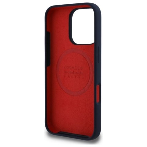 Red Bull Silicone Horizontal Logo MagSafe - Etui iPhone 16 Pro Max (granatowy)