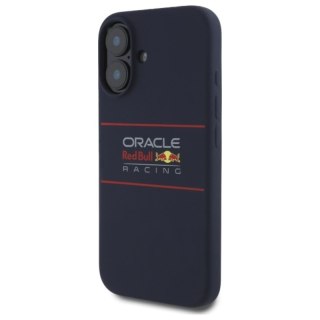 Red Bull Silicone Horizontal Logo MagSafe - Etui iPhone 16 (granatowy)