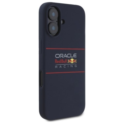 Red Bull Silicone Horizontal Logo MagSafe - Etui iPhone 16 (granatowy)