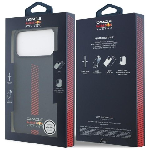 Red Bull Silicone Powerbar MagSafe - Etui iPhone 17 Pro Max (granatowy)