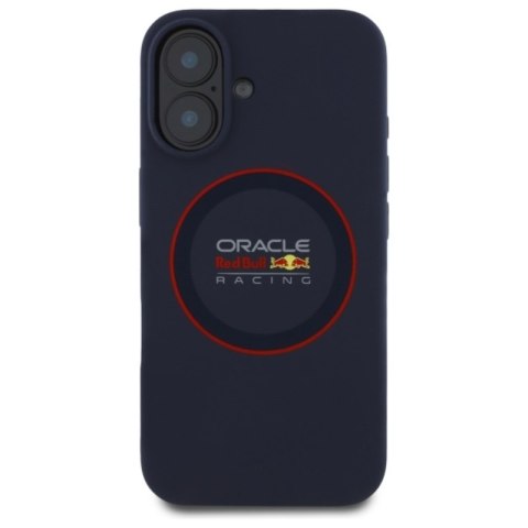 Red Bull Silicone Red Ring MagSafe - Etui iPhone 16 Plus (granatowy)