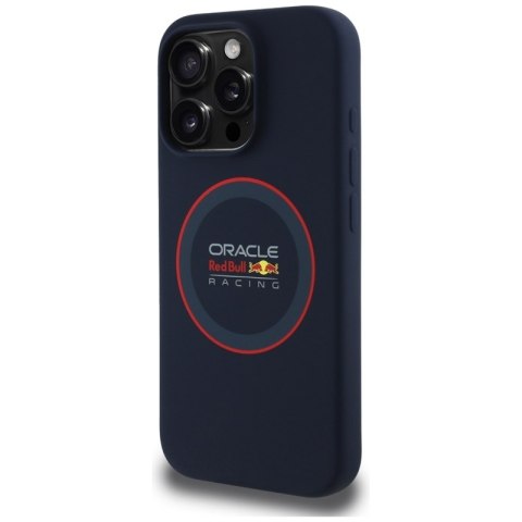 Red Bull Silicone Red Ring MagSafe - Etui iPhone 16 Pro Max (granatowy)