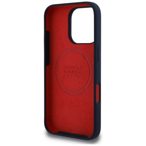 Red Bull Silicone Red Ring MagSafe - Etui iPhone 16 Pro Max (granatowy)