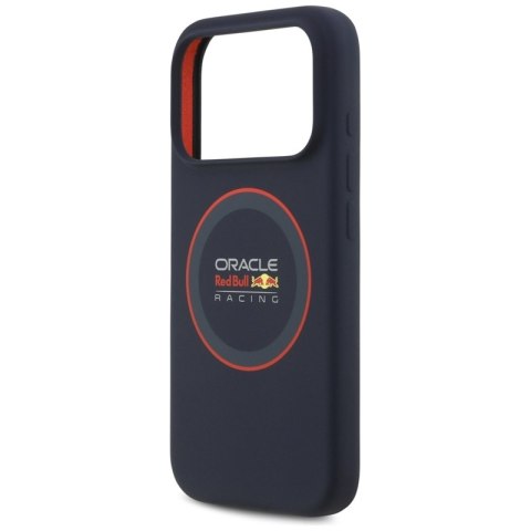 Red Bull Silicone Red Ring MagSafe - Etui iPhone 17 Pro (granatowy)