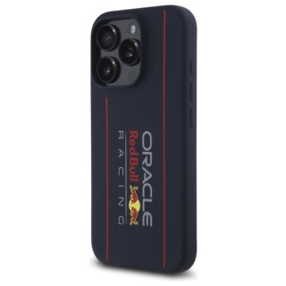 Red Bull Silicone Vertical Logo MagSafe - Etui iPhone 16 Pro Max (granatowy)