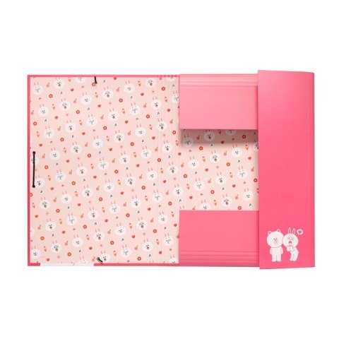 BT21 - Teczka do przechowywania dokumentów króliczek CONY A4 (24 x 34 cm)