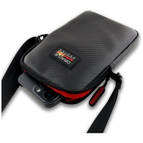Red Bull Carbon Patch - Torebka crossbody na telefon (czarny)
