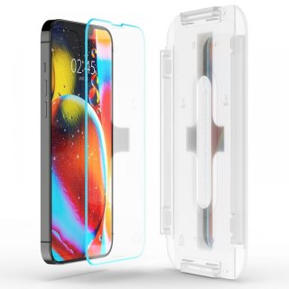 Spigen Glas.TR EZ Fit - Szkło hartowane do Apple iPhone 17e / 16e / 14 / 13 / 13 Pro