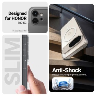Crong Hybrid Clear Magnetic - Etui MagSafe Honor 600 5G (przezroczysty)