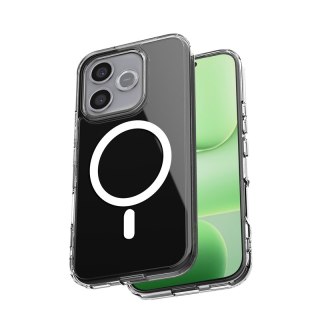 Crong Hybrid Clear Magnetic - Etui MagSafe Honor 600 Lite 5G (przezroczysty)