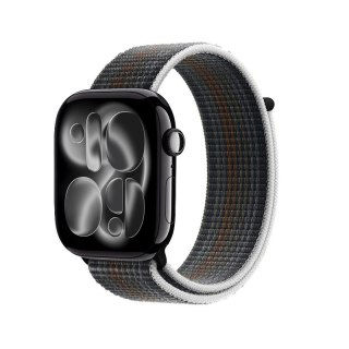 Crong Nylon - Pasek sportowy do Apple Watch 44/45/46/49 mm (Midnight Run)