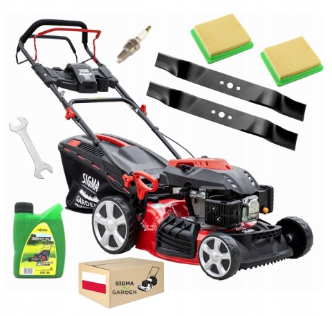 Kosiarka spalinowa 173cm³ 51cm 13w1 OHV NAPĘD + GRATIS