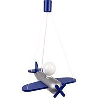 Lampa wisząca Clipper granatowo-srebrny