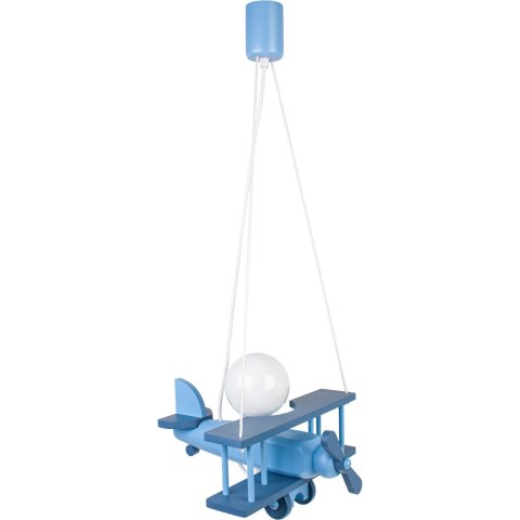 Lampa wisząca Samolot mały niebieski