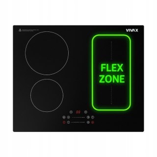 Płyta indukcyjna zabudowy 60cm BH-04MFZIN BOOST TIMER FLEX ZON PÓL 2+3