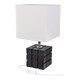 Lampa stołowa Rubi czarny