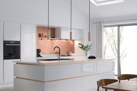 Lampa wisząca czarna Madera 1pł