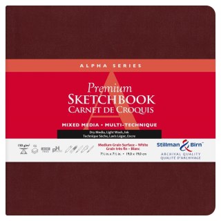 Szkicownik Alpha 19x19 cm 150gsm