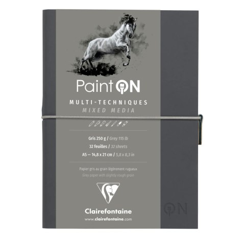 Szkicownik Paint`On A5, 250g, Szary