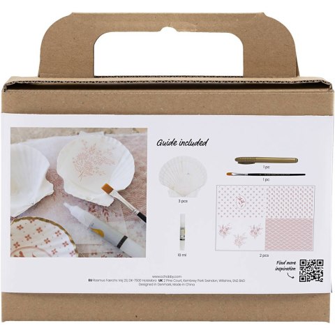 Zestaw do decoupage Muszle Małży