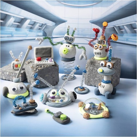 Zestaw do modelowania Kamienne Roboty