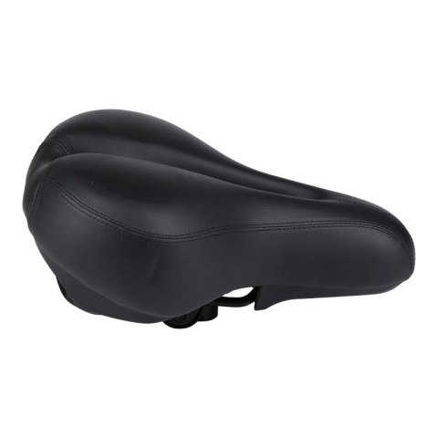 Dunlop - Siodełko rowerowe żelowe ergonomiczne szerokie turystyczne / miejskie 28x21 cm