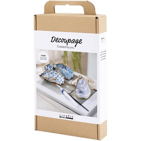 Zestaw do decoupage Muszle Ostryg