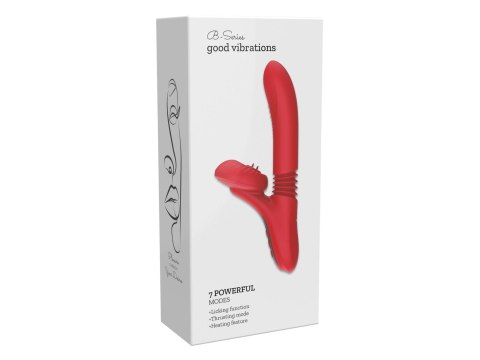 Silicone Vibrator 7 Powerful Modes - Licking,
Thrusting and Heating