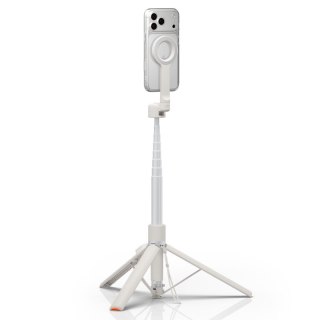 Spigen S582W MagSafe Bluetooth Selfie Stick Tripod - Statyw na smartfon / uchwyt selfie stick (Dune Beige)