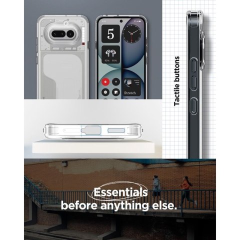 Spigen Ultra Hybrid - Etui do Nothing Phone 4a (Crystal Clear)