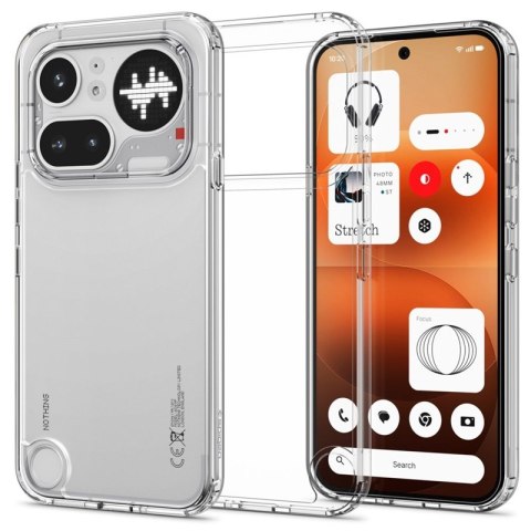 Spigen Ultra Hybrid - Etui do Nothing Phone 4a Pro (Crystal Clear)