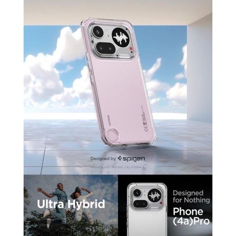 Spigen Ultra Hybrid - Etui do Nothing Phone 4a Pro (Crystal Clear)