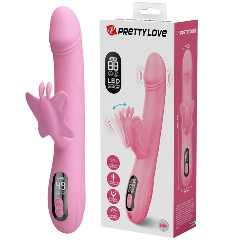 Pretty Love Bella Pink - Butterfly Rabbit Vibrator