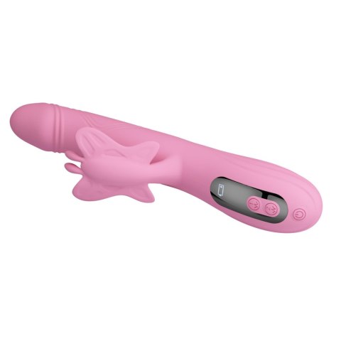 Pretty Love Bella Pink - Butterfly Rabbit Vibrator