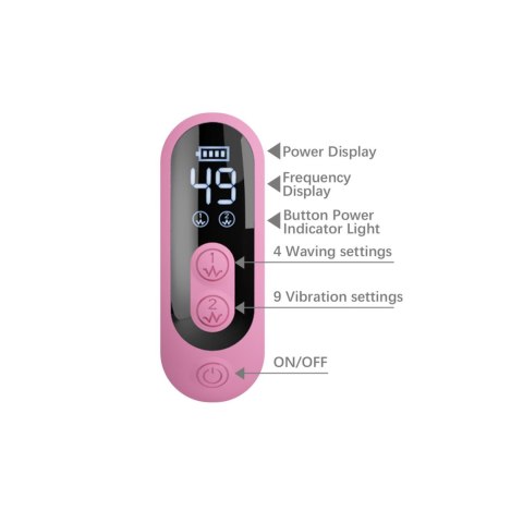 Pretty Love Bella Pink - Butterfly Rabbit Vibrator