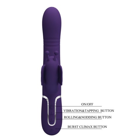 Pretty Love Twinkled Tenderness Purple - Rabbit Vibrator