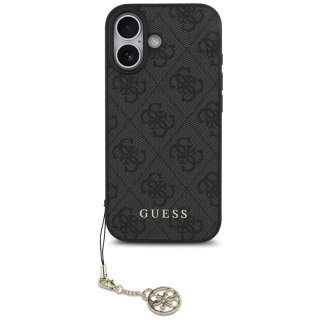 Guess 4G Charms Collection MagSafe - Etui iPhone 17 (czarny)