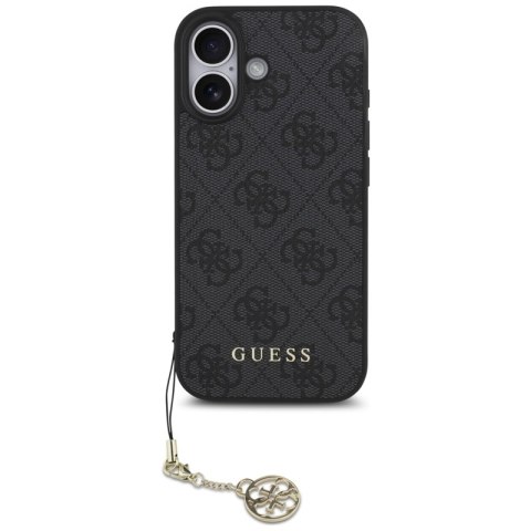 Guess 4G Charms Collection MagSafe - Etui iPhone 17 (czarny)