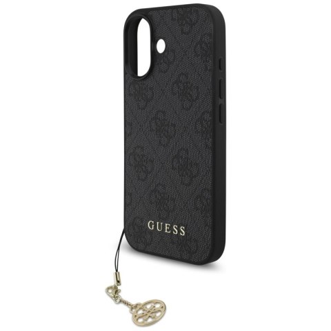 Guess 4G Charms Collection MagSafe - Etui iPhone 17 (czarny)