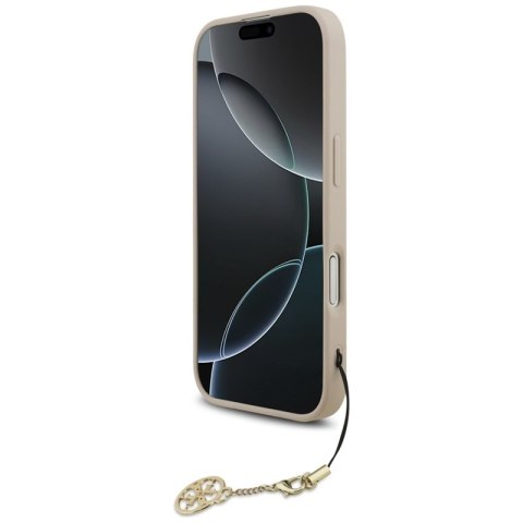 Guess 4G Charms Collection MagSafe - Etui iPhone 17 (różowy)
